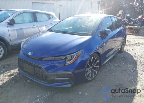 2020 Toyota Corolla Xse z USA, uszkodzony, nr VIN JTDT4RCE8LJ040404